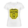 Playera Dama: Algodón Peinado Cuello V Miniatura
