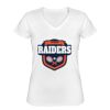 Playera Dama: Algodón Peinado Cuello V Miniatura
