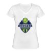 Playera Dama: Algodón Peinado Cuello V Miniatura