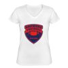 Playera Dama: Algodón Peinado Cuello V Miniatura