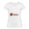 Playera Dama: Algodón Peinado Cuello V Miniatura