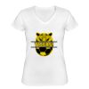 Playera Dama: Algodón Peinado Cuello V Miniatura