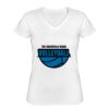 Playera Dama: Algodón Peinado Cuello V Miniatura