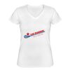 Playera Dama: Algodón Peinado Cuello V Miniatura