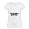 Playera Dama: Algodón Peinado Cuello V Miniatura