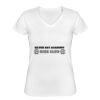 Playera Dama: Algodón Peinado Cuello V Miniatura