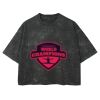 Playera Boxy Fit Mineral Wash 265 grs 🔥 NEW PRODUCT 🔥 Miniatura