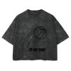Playera Boxy Fit Mineral Wash 265 grs 🔥 NEW PRODUCT 🔥 Miniatura