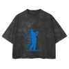 Playera Boxy Fit Mineral Wash 265 grs 🔥 NEW PRODUCT 🔥 Miniatura